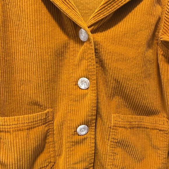 Big Bud Press Mustard Brown Corduroy Sailor Jacket - Picture 3 of 9